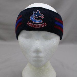 Vancouver Canucks Winter Headband - Original Orca Logo - Adult Stretch Fit